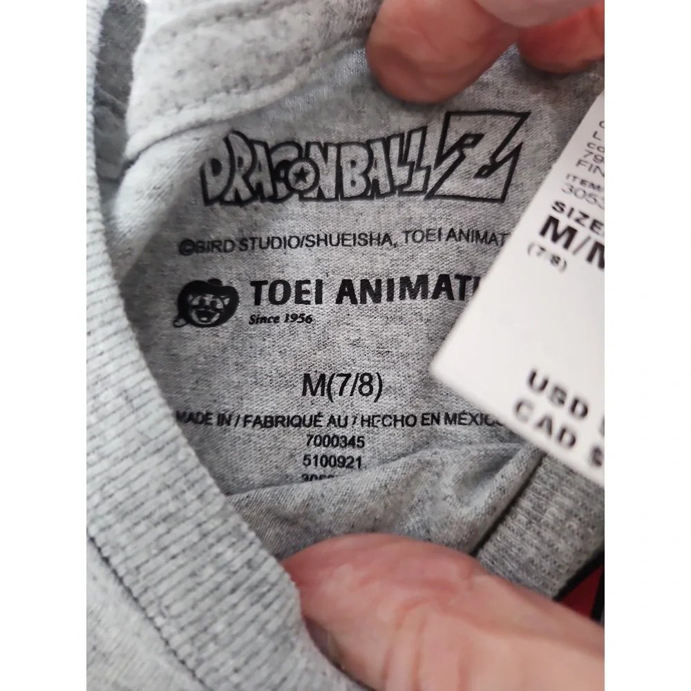 Dragon Ball Z Boys Youth Medium 7-8 The Childrens Place NWT